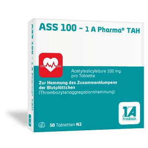 ASS 100-1A Pharma TAH Tabletten